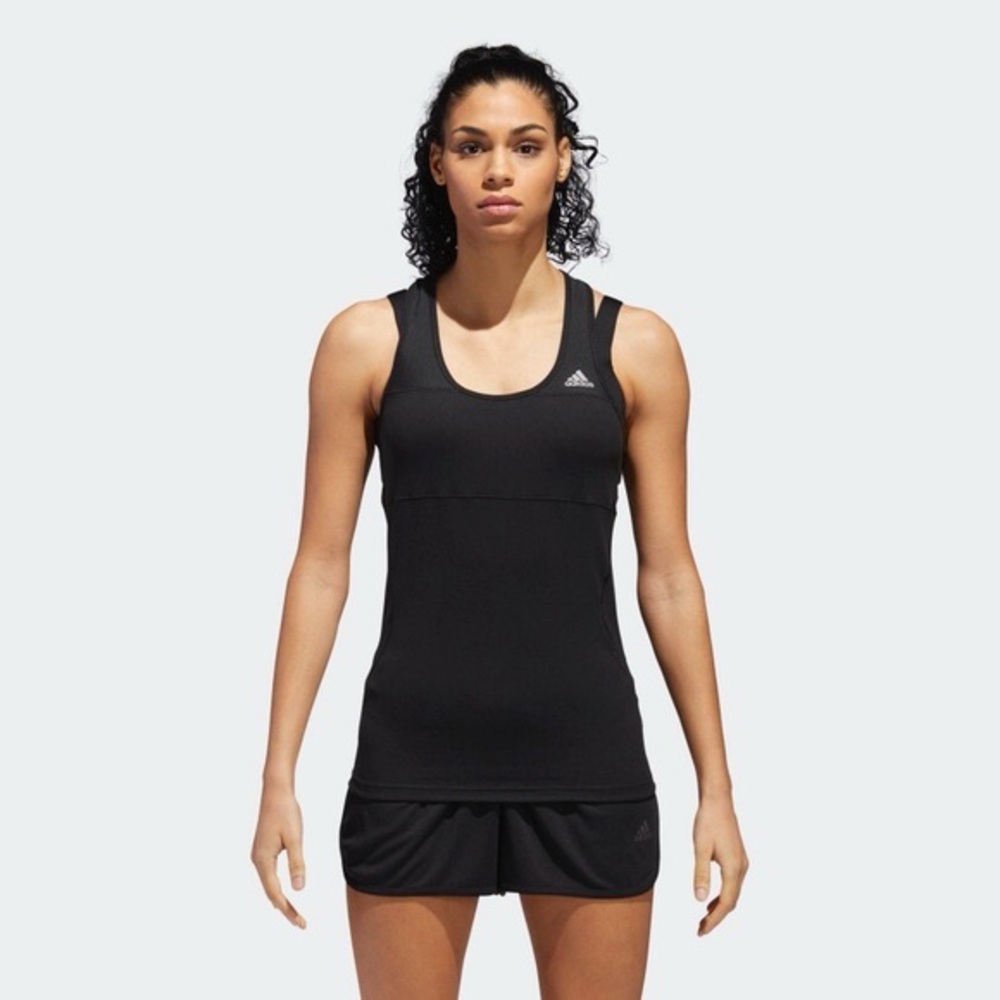 Adidas Cross Black Tank Top Size XS/S
